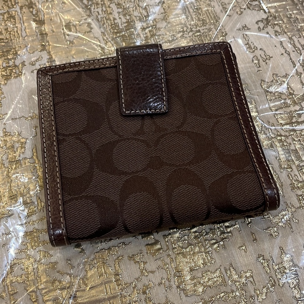 Coach crossbody and wallet bundle authentic W’s Brown - Picture 12 of 15